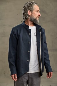 Image 18 of Chinwest Jacket - Navy twill