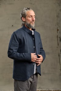 Image 19 of Chinwest Jacket - Navy twill