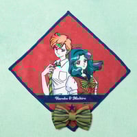 Image 1 of Preorder - Sailor Moon Store Original handkerchief Haruka & Michiru