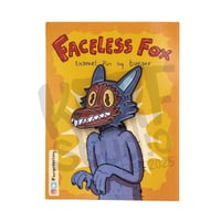 Image 2 of Faceless Fox Kitűző | Enamel Pin