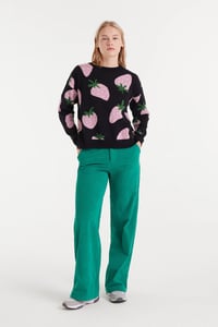 Image 5 of JERSEY DE PUNTO JACQUARD CON ESTAMPADO MORANGO
