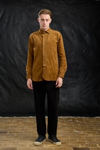 Image 1 of Huegnoit Shirt - Tan Corduroy 
