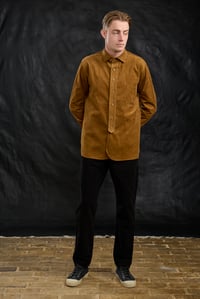Image 2 of Huegnoit Shirt - Tan Corduroy 