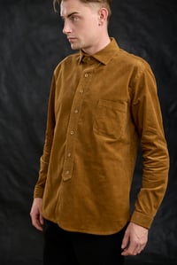 Image 11 of Huegnoit Shirt - Tan Corduroy 