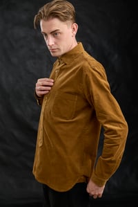 Image 10 of Huegnoit Shirt - Tan Corduroy 