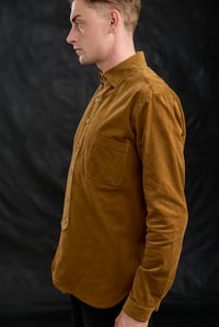 Image 12 of Huegnoit Shirt - Tan Corduroy 