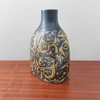 Image 2 of Nils Thorsson Royal Copenhagen Black Baca Vase