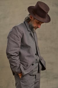 Image 6 of  Twist Jacket - Italian Grey Stripe 