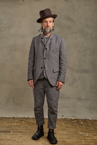 Image 5 of  Twist Jacket - Italian Grey Stripe 