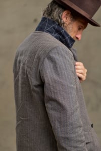 Image 7 of  Twist Jacket - Italian Grey Stripe 