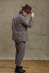 Image 14 of  Twist Jacket - Italian Grey Stripe 