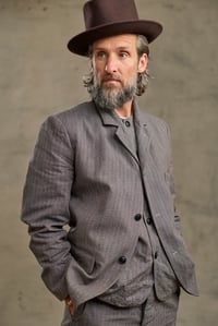 Image 1 of  Twist Jacket - Italian Grey Stripe 