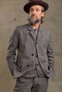 Image 15 of  Twist Jacket - Italian Grey Stripe 