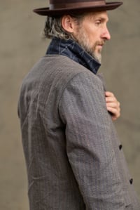 Image 4 of  Twist Jacket - Italian Grey Stripe 