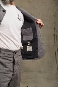 Image 9 of Clayton Gilet - Grey Stripe 