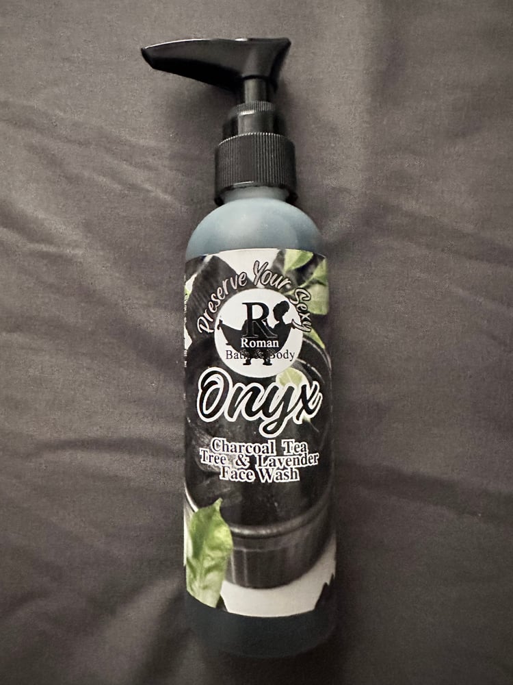 Image of Charcoal Lavender & Tea Tree Facial Cleanser