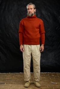 Image 5 of SUBMARNIER ROLLNECK Sweater - Quemada Red 