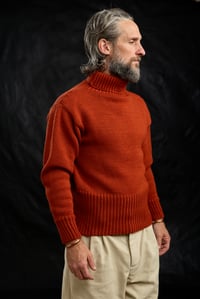 Image 8 of SUBMARNIER ROLLNECK Sweater - Quemada Red 