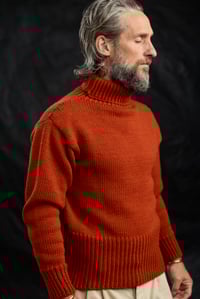 Image 12 of SUBMARNIER ROLLNECK Sweater - Quemada Red 
