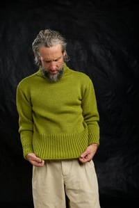 Image 4 of SUBMARNIER ROLLNECK Sweater - Pea Pod Green *M available