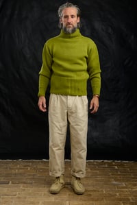 Image 7 of SUBMARNIER ROLLNECK Sweater - Pea Pod Green *M available
