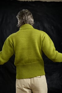Image 9 of SUBMARNIER ROLLNECK Sweater - Pea Pod Green *M available