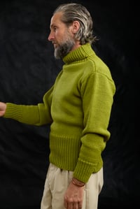 Image 10 of SUBMARNIER ROLLNECK Sweater - Pea Pod Green *M available