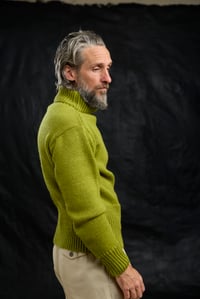 Image 12 of SUBMARNIER ROLLNECK Sweater - Pea Pod Green *M available