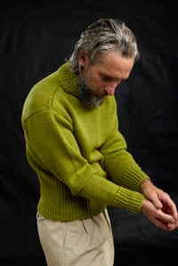 Image 13 of SUBMARNIER ROLLNECK Sweater - Pea Pod Green *M available