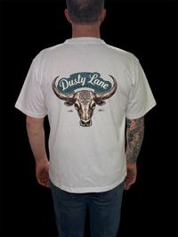 Image 1 of Dusty Lane Steer Head Oversized Tee