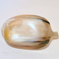 Image 8 of Coupelle feuille en corne de buffle – Fait main, vintage années 70/80 – vide-poches
