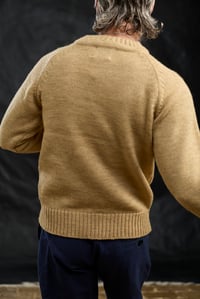 Image 7 of SUBMARNIER Classic Crewneck Sweater - Natural