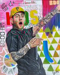 'Thank You Mac Miller' Art Print