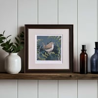 Image 2 of  NAVY WREN  ART PRINT