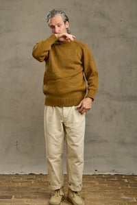 Image 5 of SUBMARNIER Classic Crewneck Sweater - Tan *L available