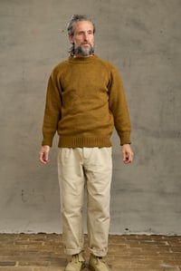 Image 6 of SUBMARNIER Classic Crewneck Sweater - Tan *L available