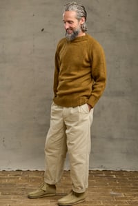 Image 4 of SUBMARNIER Classic Crewneck Sweater - Tan *L available