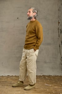 Image 7 of SUBMARNIER Classic Crewneck Sweater - Tan *L available
