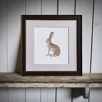 Image 1 of HARE ART PRINT
