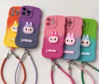 2 tone labubu case 