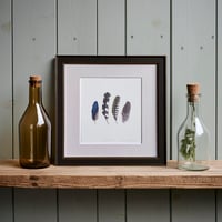 Image 2 of  FEATHER ART PRINT