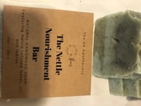 Image 2 of The Nettle Nourishment Bar - Handmade Soap Infused with Nettle Leaves, Nettle Oil, and Nettle Tea