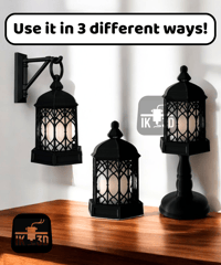 Image 1 of ✨ 3D Printed Vintage Lantern – Triple Style, Endless Charm! ✨