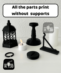 Image 3 of ✨ 3D Printed Vintage Lantern – Triple Style, Endless Charm! ✨