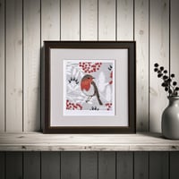Image 1 of  ROBIN  ART PRINT