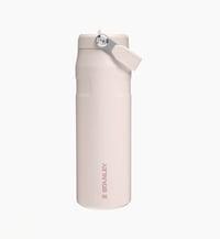 Image 4 of STANLEY™️ THE ICEFLOW™ BOTTLE WITH FLIP STRAW LID "Rose Quartz" | 16 OZ, 24 OZ 