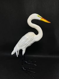 Image 1 of Great Egret Figurine