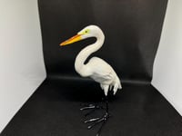 Image 3 of Great Egret Figurine