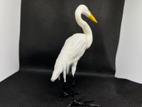 Image 4 of Great Egret Figurine