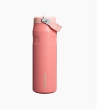 Image 1 of STANLEY™️ THE ICEFLOW™ BOTTLE WITH FLIP STRAW LID “ Terracotta” | 24 OZ 